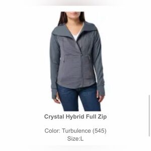 5.11 Tactical Crystal Hybrid Full Zip Jacket